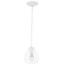 Lustre Pendente Cebola Aramado Branco Maravilhoso Lustre Pendente Cebola Aramado Branco Maravilhoso