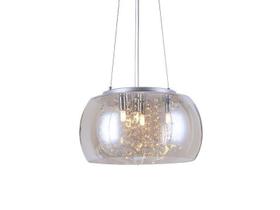 Lustre Pendente Coliseu 400 Conhaque E27 Bivolt Taschibra