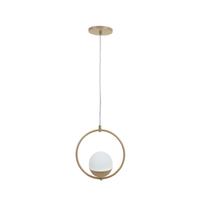 Lustre Pendente com Estrutura Circular