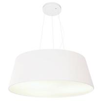 Lustre Pendente Cone Vivare Md-4002 Cúpula em Tecido 21/60x50cm - Bivolt