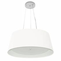 Lustre Pendente Cone Vivare Md-4015 Cúpula em Tecido 25x60x50cm - Bivolt