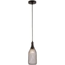 Lustre Pendente Corona Preto PD7604 -1.000