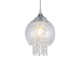 Lustre Pendente Cristal Diana Elisabeth Transparente E27 Bivolt Taschibra Lustre Pendente Cristal Diana Elisabeth Transparente E27 Bivolt Taschibra