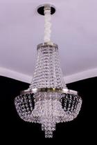 Lustre Pendente Cristal Egípcio 40cm Redondo 614/40