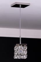 Lustre Pendente Cristal Egípcio Importado Quadrado 448