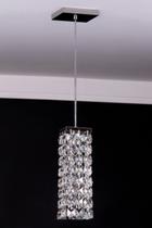 Lustre Pendente Cristal Egípcio Importado Quadrado 467