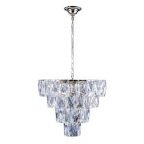Lustre Pendente Cristal Legítimo Sala de Jantar Luxo Fasano 50cm Bivolt