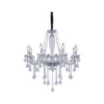 Lustre Pendente Cristale 8 Braços Lustre Pendente Cristale 8 Braços