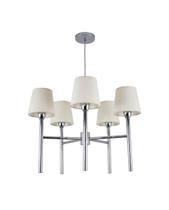 Lustre Pendente Cúpula 04 Braços Redondo Cromado 220/5 Lustre Pendente Cúpula 04 Braços Redondo Cromado 220/5