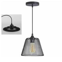 Lustre Pendente Cupula Abajur Decoraçao Casa Sala