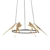 Lustre Pendente Darwin Omega Led Bivolt Pix Iluminação