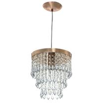 Lustre Pendente De Cristal Acrílico Manucrillic Magnifico