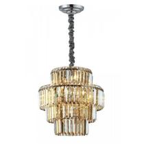 Lustre Pendente de Cristal Hera 49cmx48cm Bella Iluminação