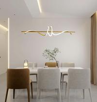 Lustre Pendente Decorativa Moderno Led 50w 3 cores Lustre Pendente Decorativa Moderno Led 50w 3 cores