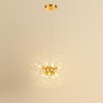 Lustre Pendente Dente de Leão 40cm 8 Lâmpadas G9 Moderno Luxo Lustre Pendente Dente de Leão 40cm 8 Lâmpadas G9 Moderno Luxo