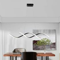 Lustre Pendente Dna Espiral Moderno Led 3 Em 1 Lustre Pendente Dna Espiral Moderno Led 3 Em 1