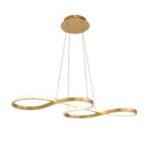 Lustre Pendente Elegance Horizon Led 3200K Infinito 60W Cabo 2M Alumínio Bivolt Lustre Pendente Elegance Horizon Led 3200K Infinito 60W Cabo 2M Alumínio Bivolt