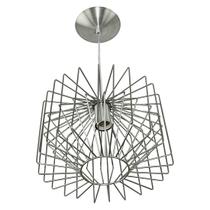 Lustre Pendente Esfera Kuhi Prisma Cromado Sala Quarto Lustre Pendente Esfera Kuhi Prisma Cromado Sala Quarto