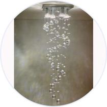 Lustre Pendente Espiral Com Lampadas Inclusas