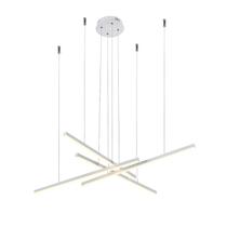 Lustre Pendente Fato 120cm 120cm 4cm 4x15w 3000k 3210lm Lumiere Lustre Pendente Fato 120cm 120cm 4cm 4x15w 3000k 3210lm Lumiere