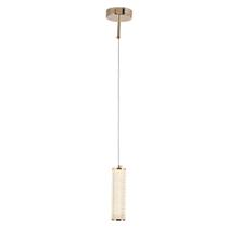 Lustre Pendente Flute 7CMX22,7cm 1x12 + 18 + 24W 3000k 525LM LED Bella Iluminação Cobre/Rose Gold Lustre Pendente Flute 7CMX22,7cm 1x12 + 18 + 24W 3000k 525LM LED Bella Iluminação Cobre/Rose Gold