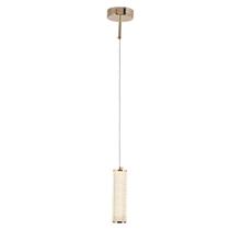 Lustre Pendente Flute 7cmx22,7cm 1X12 + 18 + 24W 3000K 525Lm Led Bella Iluminação Lustre Pendente Flute 7cmx22,7cm 1X12 + 18 + 24W 3000K 525Lm Led Bella Iluminação