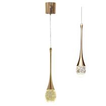 Lustre Pendente Gota Cristal LED 3 em 1 Moderno Luxo Iluminaçao Sala de Estar Quarto Cabeceira Comercial Residencial Ambiente
