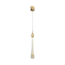 Lustre Pendente Gota Led 3000K Moderno Para Cabeceira Lavabo