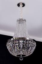 Lustre Pendente Império Cristal Egípcio 40cm 622/40