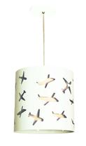 Lustre pendente infantil aviões 25x25 crú Lustre pendente infantil aviões 25x25 crú