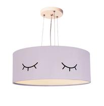 Lustre Pendente Infantil Olhinho Cúpula 40x15 2E27