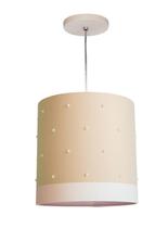 Lustre Pendente Infantil Pérolas - 25X25 Crú Lustre Pendente Infantil Pérolas - 25X25 Crú