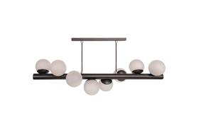 Lustre Pendente Jaboticaba Espiral Retro Aluminio Luxo