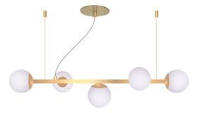 Lustre Pendente Jabuticaba 5 Globos Sala / Escritório Bivolt Lustre Pendente Jabuticaba 5 Globos Sala / Escritório Bivolt