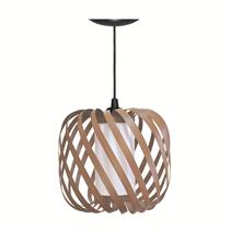 Lustre Pendente Junco Apple Fibras Sintéticas Bivolt Moderno