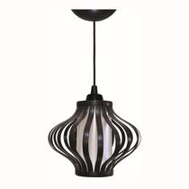 Lustre Pendente Junco Onion Fibras Sintéticas Bivolt Moderno