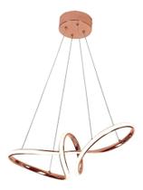 Lustre Pendente Led 35w Design Moderno Luz 3em1 Bivolt - ILUMILIDER