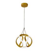 Lustre Pendente Led Ondas Design Moderno 35W 3 em 1 Fita