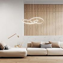 Lustre Pendente Led SMD 40w Design Moderno Luz 4000k Bivolt Lustre Pendente Led SMD 40w Design Moderno Luz 4000k Bivolt
