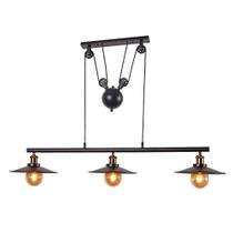 Lustre Pendente Loft Retrô Nordic Luminária Prato Moderno Industrial Sala Jantar Cozinha INL43 Lustre Pendente Loft Retrô Nordic Luminária Prato Moderno Industrial Sala Jantar Cozinha INL43