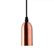 Lustre Pendente Longo DOT Metal Cobre 1xE27 Taschibra