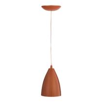 Lustre Pendente LowCost Cone Vegas Alumínio Cobre