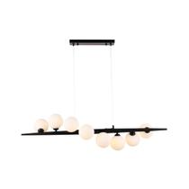 Lustre Pendente Lumier Russia 95x21cm Vintage Preto
