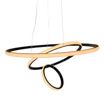 Lustre Pendente Luminaria 3 Arcos Aneis Perfil Luxo Infinito 48W Regulavel 3 Em 1 Decoraçao Sala Estar Janta led Iluminaçao Resistente Casa Quarto Lustre Pendente Luminaria 3 Arcos Aneis Perfil Luxo Infinito 48W Regulavel 3 Em 1 Decoraçao Sala Estar Janta led Iluminaçao Resistente Casa Quarto