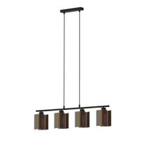 Lustre Pendente Luminaria 4 Cores 40w Branco Quente 87cm Lustre Pendente Luminaria 4 Cores 40w Branco Quente 87cm