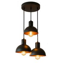 Lustre Pendente Luminária Joana tripla Quarto Sala Cozinha