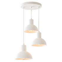 Lustre Pendente Luminária Joana tripla Quarto Sala Cozinha