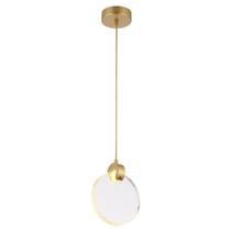 Lustre Pendente Luminaria Lua De Cristal Bolhas Led Decoraçao Iluminaçao Quarto Sala De Estar Cozinha Casa Ambiente Interno