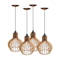 Lustre Pendente Luminária Sala/Cozinha E-27