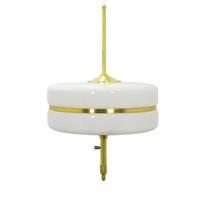 Lustre Pendente Metal com Cristal Branco Design Moderno Lustre Pendente Metal com Cristal Branco Design Moderno